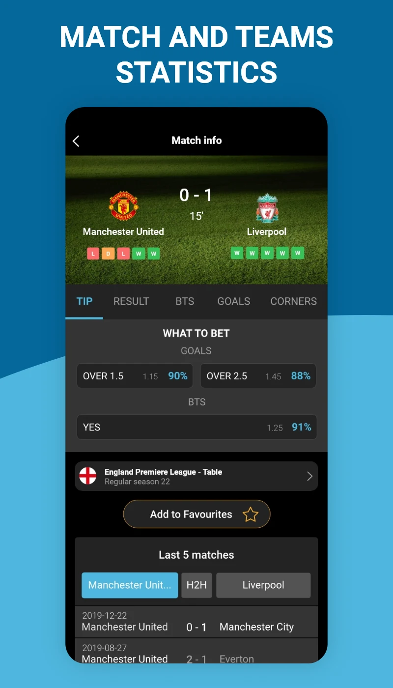 BetMentor: Betting Tips screenshot
