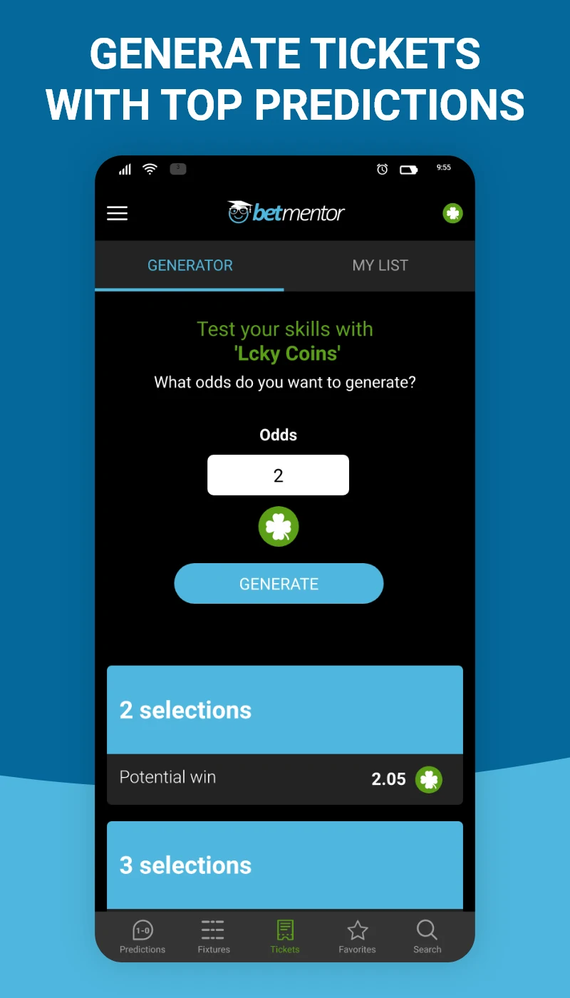 BetMentor: Betting Tips screenshot